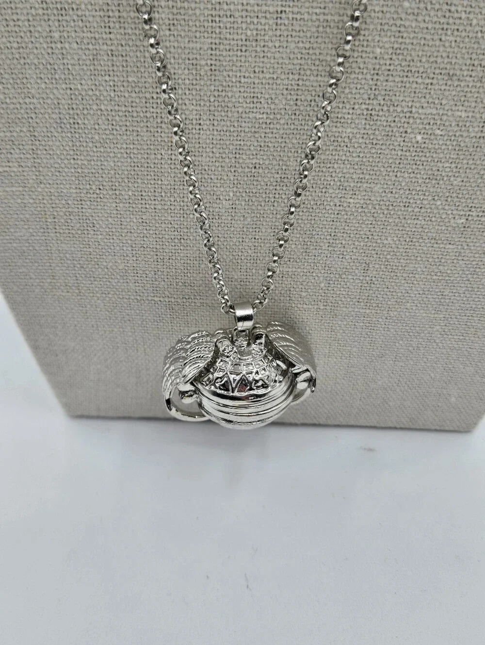 LOT of Multi-Layer Photo Ball Locket Necklace Gold & Silver 7 Total NWOT